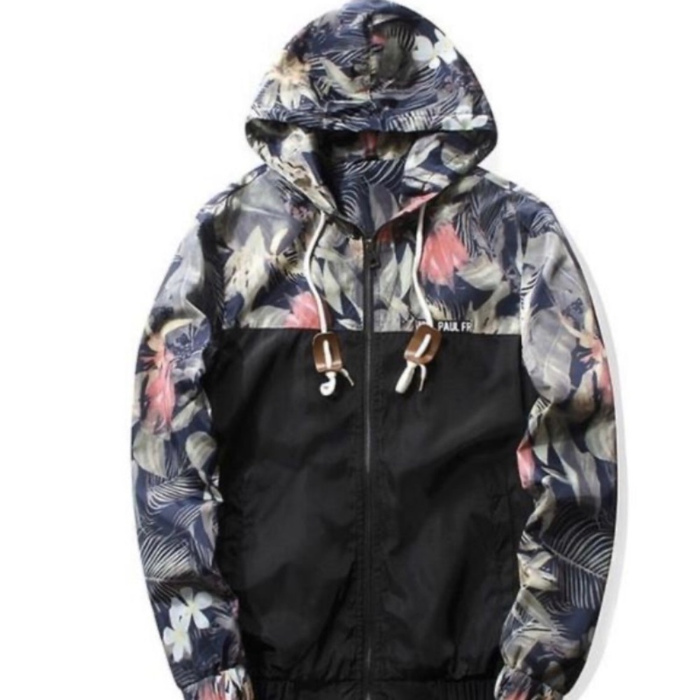 Floral Windbreaker